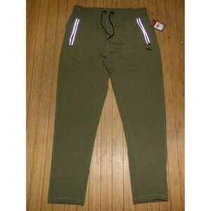 MITRE DIFFERENT LEAGUE MOISTURE WICKING ACTIVE PANTS~GREEN~LRG~NWT